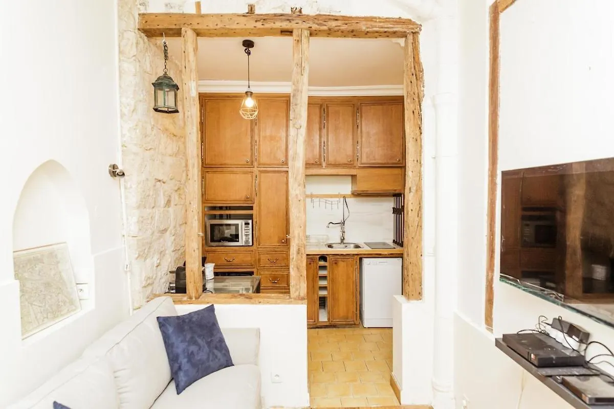 Charming Apartment With Terrace In Heart Paris Villa